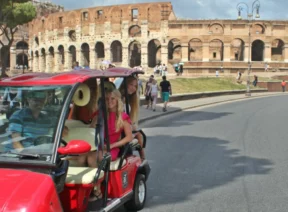 Rome Guided Golf Cart 3-Hour Tour